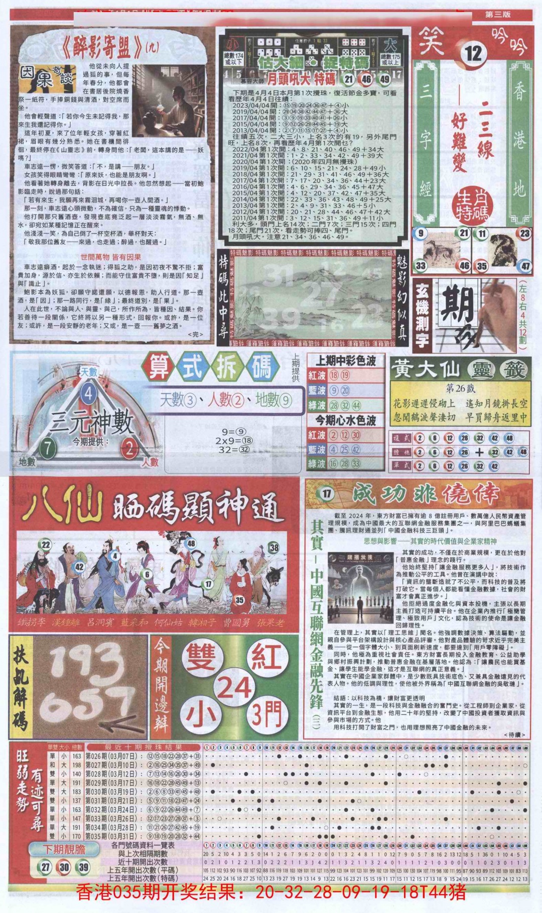 036期新报跑狗-1(正面)[图]